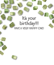 Load image into Gallery viewer, Horse Birthday Card: Holy Hay Cubes