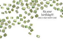 Load image into Gallery viewer, Horse Birthday Card: Holy Hay Cubes