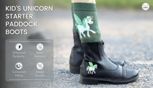 Load image into Gallery viewer, TuffRider Children's Unicorn Starter Front Zip Paddock Boots