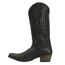 Load image into Gallery viewer, TuffRider Women Cowtown Mid Height Embroidered Leather Snip Toe Western Boots