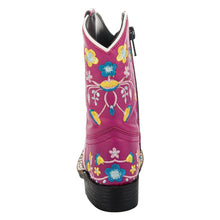 Load image into Gallery viewer, TuffRider Youth Floral Cowgirl Western Boot