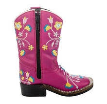 Load image into Gallery viewer, TuffRider Youth Floral Cowgirl Western Boot