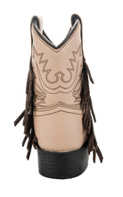 Load image into Gallery viewer, TuffRider Youth Tan Fringe Bootie