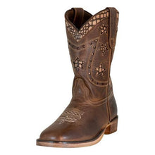 Load image into Gallery viewer, TuffRider Toddlers Rocky Mountain Star Snake Printed Square Toe Western Boots
