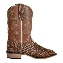 Load image into Gallery viewer, TuffRider Youth Bryce Star Embroidered Printed Square Toe Western Boots
