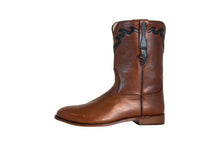 Load image into Gallery viewer, TuffRider Men's El Paso Leather Embroidered Round Toe Western Boots