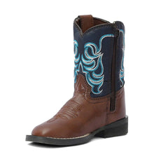 Load image into Gallery viewer, TuffRider Toddler Zion Square Toe Western Boot