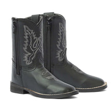 Load image into Gallery viewer, TuffRider Toddler Badlands Square Toe Western Boot