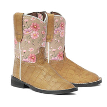 Load image into Gallery viewer, TuffRider Toddler Dunes Square Toe Western Boot