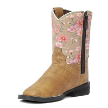 Load image into Gallery viewer, TuffRider Toddler Dunes Square Toe Western Boot