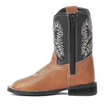 Load image into Gallery viewer, TuffRider Toddler Olympic Square Toe Western Boot