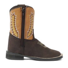 Load image into Gallery viewer, TuffRider Toddler Biscayne Square Toe Western Boot