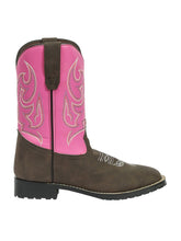 Load image into Gallery viewer, TuffRider Youth Voyageurs Square Toe Western Boot