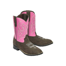 Load image into Gallery viewer, TuffRider Children's Voyageurs Square Toe Western Boot