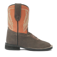 Load image into Gallery viewer, TuffRider Toddler Big Bend Rounded Toe Western Boot