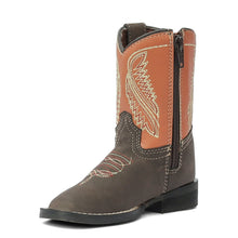 Load image into Gallery viewer, TuffRider Toddler Big Bend Rounded Toe Western Boot