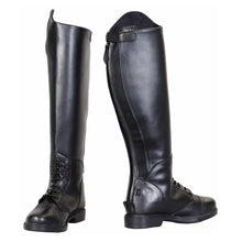 Load image into Gallery viewer, TuffRider Children's Starter Back Zip Field Boots in Synthetic Leather