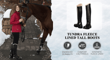 Load image into Gallery viewer, TuffRider Ladies Tundra Fleece Lined Tall Boots in Synthetic Leather