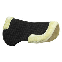 Load image into Gallery viewer, Lettia Coolmax Sherpa Quilted Half Pad w/ Trim