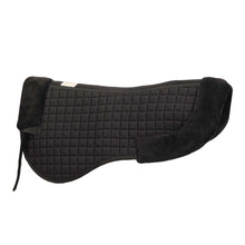 Load image into Gallery viewer, Lettia Coolmax Sherpa Quilted Half Pad w/ Trim