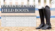 Load image into Gallery viewer, TuffRider Ladies Belmont Leather Field Boots