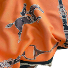 Load image into Gallery viewer, 🎁AWST Int'l Hunter Horses Acrylic Cashmere Scarf