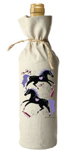 Load image into Gallery viewer, 🎁Horse Equestrian Linen Wine Bag