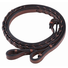 Load image into Gallery viewer, Henri de Rivel Advantage Flat Laced Reins