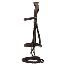 Load image into Gallery viewer, Henri de Rivel Pro Mono-Crown Padded Wide Noseband Bridle