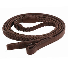 Load image into Gallery viewer, Henri de Rivel Advantage Plaited Reins