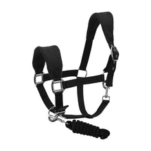 Load image into Gallery viewer, Henri de Rivel Ergonomic Comfort Halter and Lead Rope Set