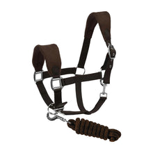 Load image into Gallery viewer, Henri de Rivel Ergonomic Comfort Halter and Lead Rope Set