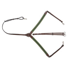 Load image into Gallery viewer, Henri de Rivel Pro Elastic Breastplate Martingale with Running Attachment