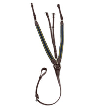 Load image into Gallery viewer, Henri de Rivel Pro Elastic Breastplate Martingale with Running Attachment