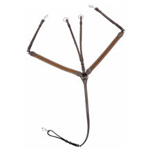 Load image into Gallery viewer, Henri de Rivel Pro Elastic Breastplate Martingale with Running Attachment
