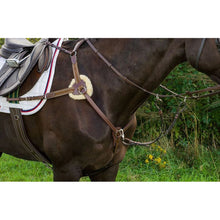Load image into Gallery viewer, Henri de Rivel Pro 5 Point Elastic Breastplate Martingale with Running Attachment