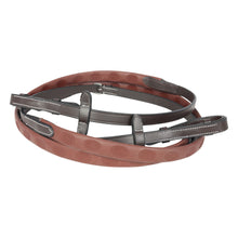 Load image into Gallery viewer, Henri de Rivel GripX Magna Rubber Reins 5/8" width 54" length