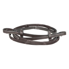 Load image into Gallery viewer, Henri de Rivel GripX Ergo Wide Rubber Reins 3/4" width 54" length