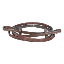 Load image into Gallery viewer, Henri de Rivel GripX Ergo Wide Rubber Reins 3/4" width 54" length