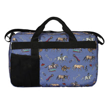Load image into Gallery viewer, 🎁AWST Int'l "Lila" Hunter Ponies Duffle Bag