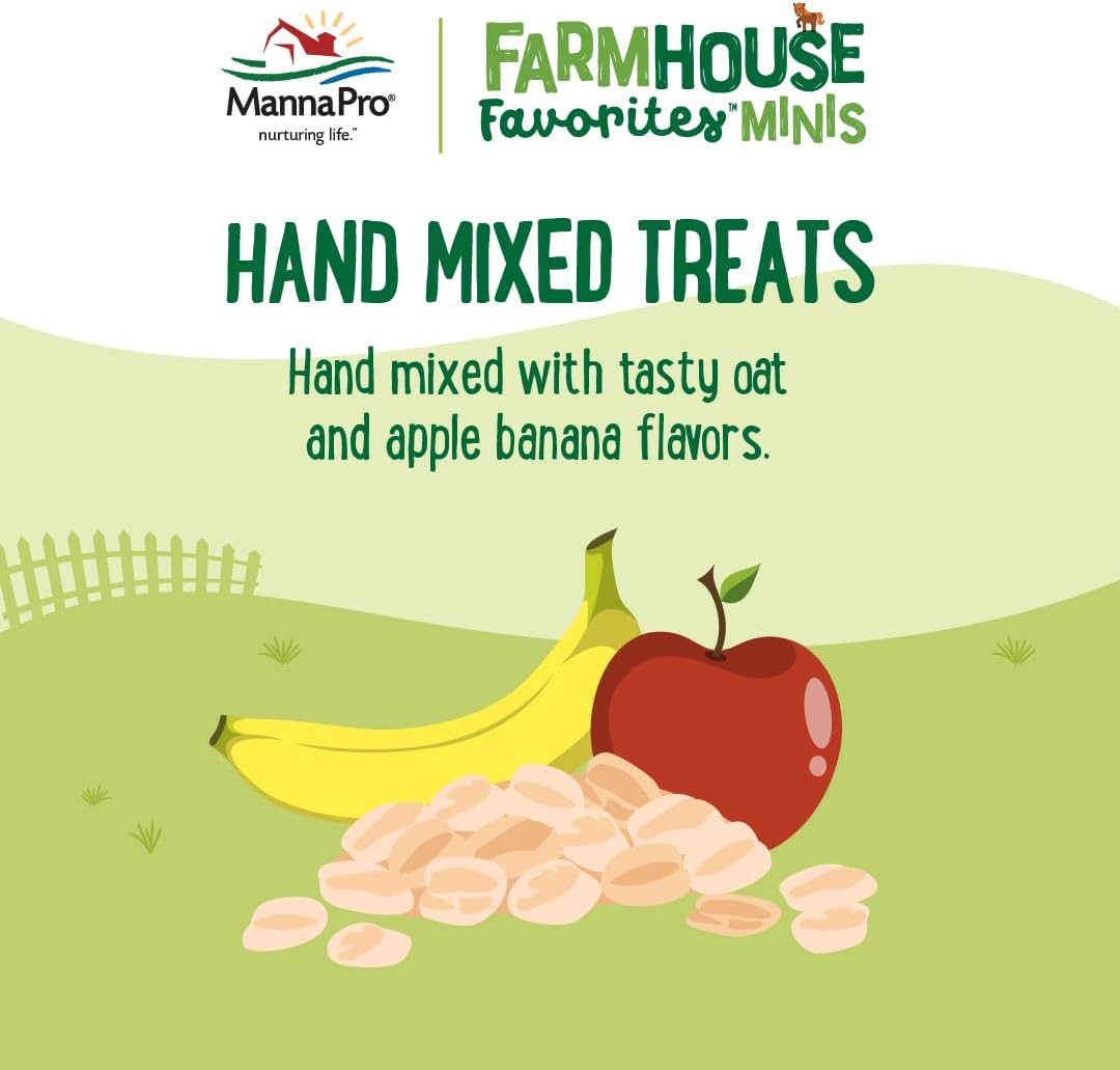 25 Farmhouse Mini Horse & Donkey Treats