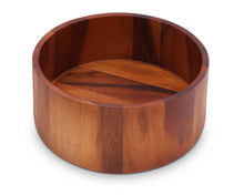 Load image into Gallery viewer, Tulip Shape Acacia Wood Salad Bowl Large