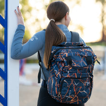 Load image into Gallery viewer, AWST Int'l Lila Snaffle Bit Bridles Backpack and Laptop Case