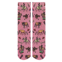 Load image into Gallery viewer, AWST Int'l Children's Lila Hunter Ponies Socks