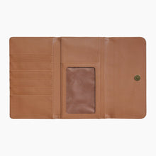 Load image into Gallery viewer, AWST Int'l Dee-Bit 3-Fold Leather Wallet