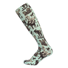 Load image into Gallery viewer, AWST Int'l Cactus Donkeys Socks