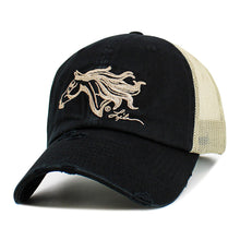 Load image into Gallery viewer, AWST Int'l Lila Vintage Mesh Horse Head Cap