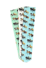 Load image into Gallery viewer, AWST Int'l Lila Horse Pairs Socks- 3 pack