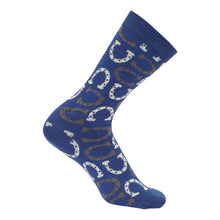 Load image into Gallery viewer, AWST Int'l Lucky Horseshoes Socks 6 pack