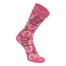 Load image into Gallery viewer, AWST Int'l Lucky Horseshoes Socks 6 pack